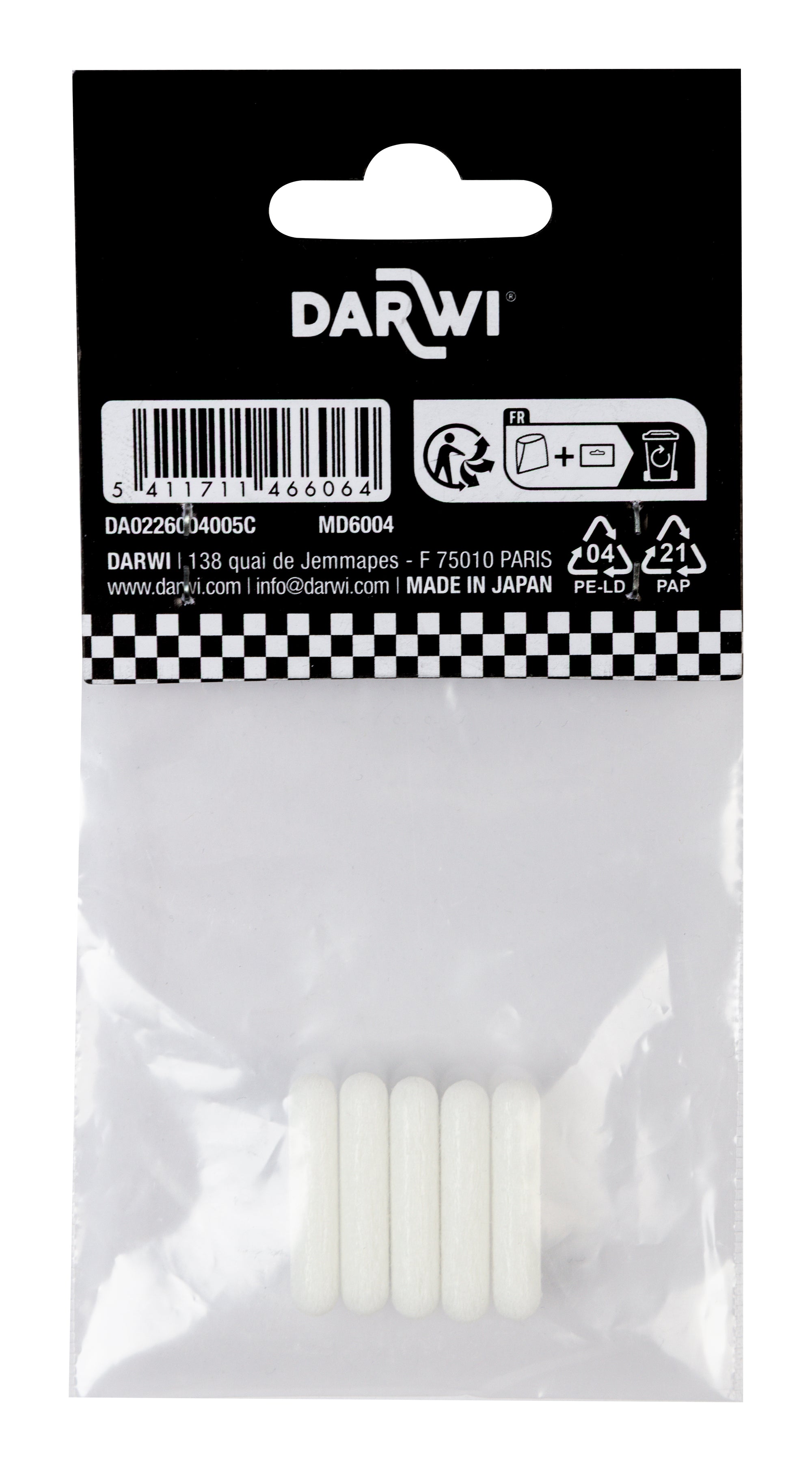 DARWI Marbel náhradné hroty 4 mm – 5 ks