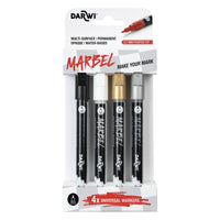 DARWI Marbel sada akrylových fixiek 0,7 mm Basic