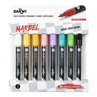 DARWI Marbel sada akrylových fixiek 2 mm Light