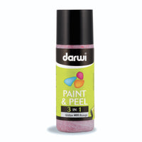 Zlupovacia farba na sklo DARWI Paint & Peel 3v1 80 ml – červená glitrová