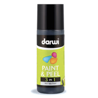 Zlupovacia farba na sklo DARWI Paint & Peel 3v1 80 ml – čierna
