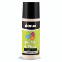 Zlupovacia farba na sklo DARWI Paint & Peel 3v1 80 ml – slonovinová