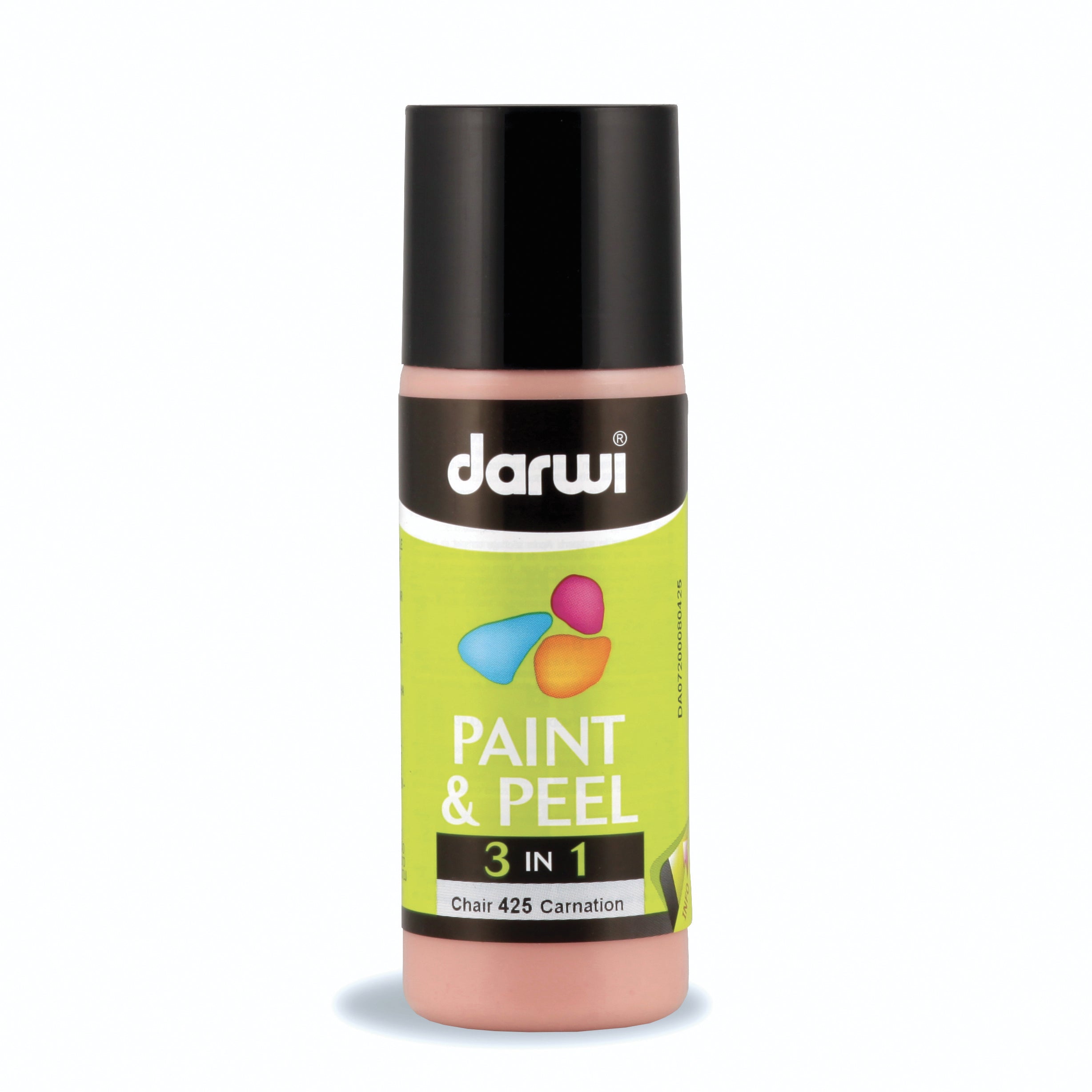 Zlupovacia farba na sklo DARWI Paint & Peel 3v1 80 ml – telová