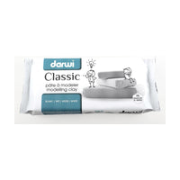 DARWI samotvrdnúca modelovacia hmota 500 g biela