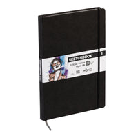 DARWI skicovací blok Black A4 140 g 80L