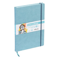 DARWI skicovací blok Soft Blue A4 140 g/m² 80 listov