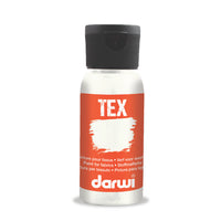DARWI TEX farba na textil 50 ml – 010 biela