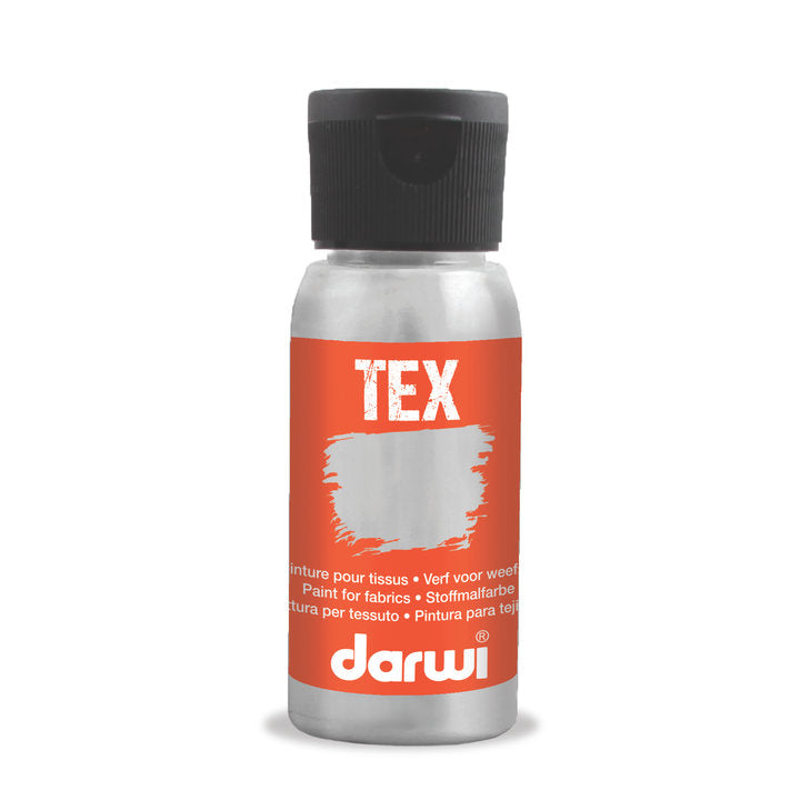 DARWI TEX farba na textil 50 ml – 150 šedá