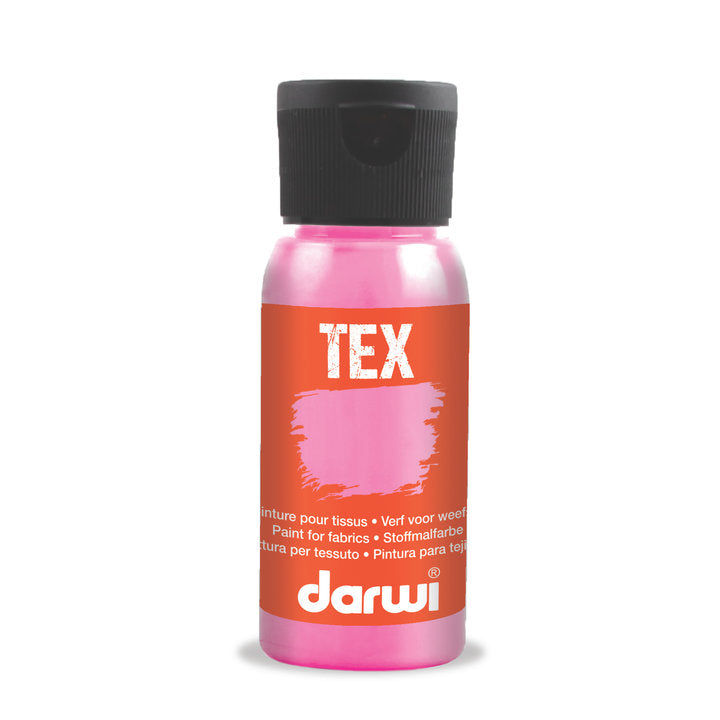 DARWI TEX farba na textil 50 ml – 495 perleťová ružová
