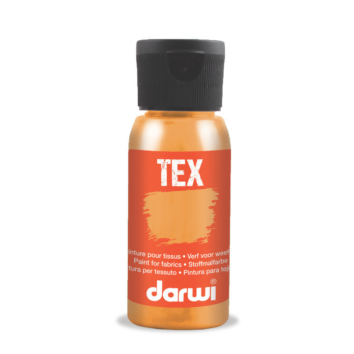 DARWI TEX farba na textil 50 ml – 58 medená