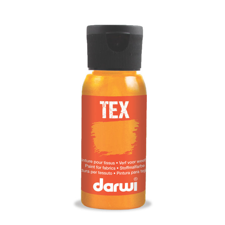DARWI TEX farba na textil 50 ml – 763 neonová žltá