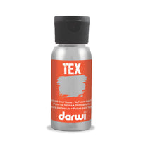 DARWI TEX farba na textil 50 ml – 81 strieborná