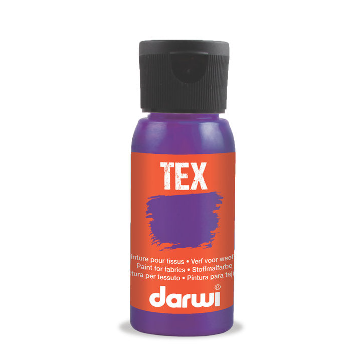 DARWI TEX farba na textil 50 ml – 900 fialová