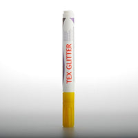 DARWI TEX fixy na textil glitrové 6ml – žltá