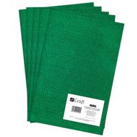Dekoračný filc 30 x 20 cm rôzne farby / 1ks – tmavozelená