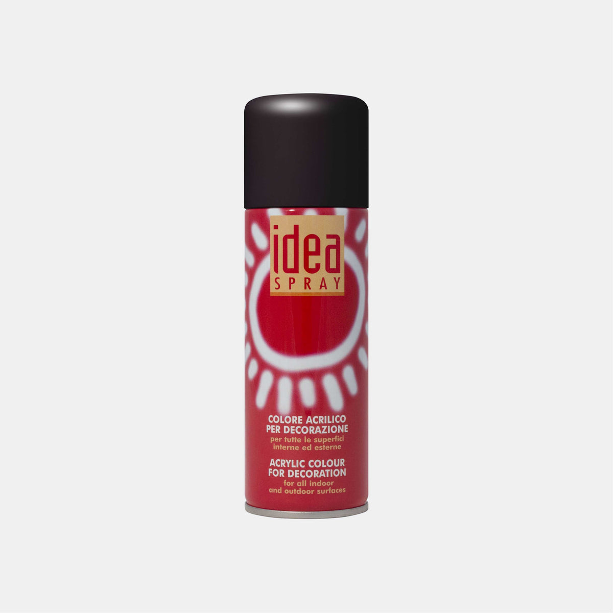 Dekoratívna sprejová farba a lak MAIMERI Idea Spray 200 ml – Čierna