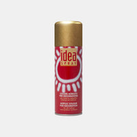 Dekoratívna sprejová farba a lak MAIMERI Idea Spray 200 ml – Flitrové zlato