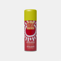 Dekoratívna sprejová farba a lak MAIMERI Idea Spray 200 ml – Fluorescenčná žltá