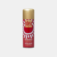 Dekoratívna sprejová farba a lak MAIMERI Idea Spray 200 ml – Svetlé zlato