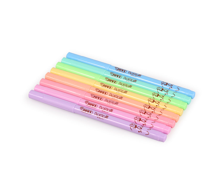 Detské fixky JOVI Kawaii / sada 8 ks - 3 mm