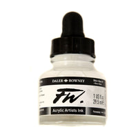 FW artist akrylový tuš 29.5 ml – White