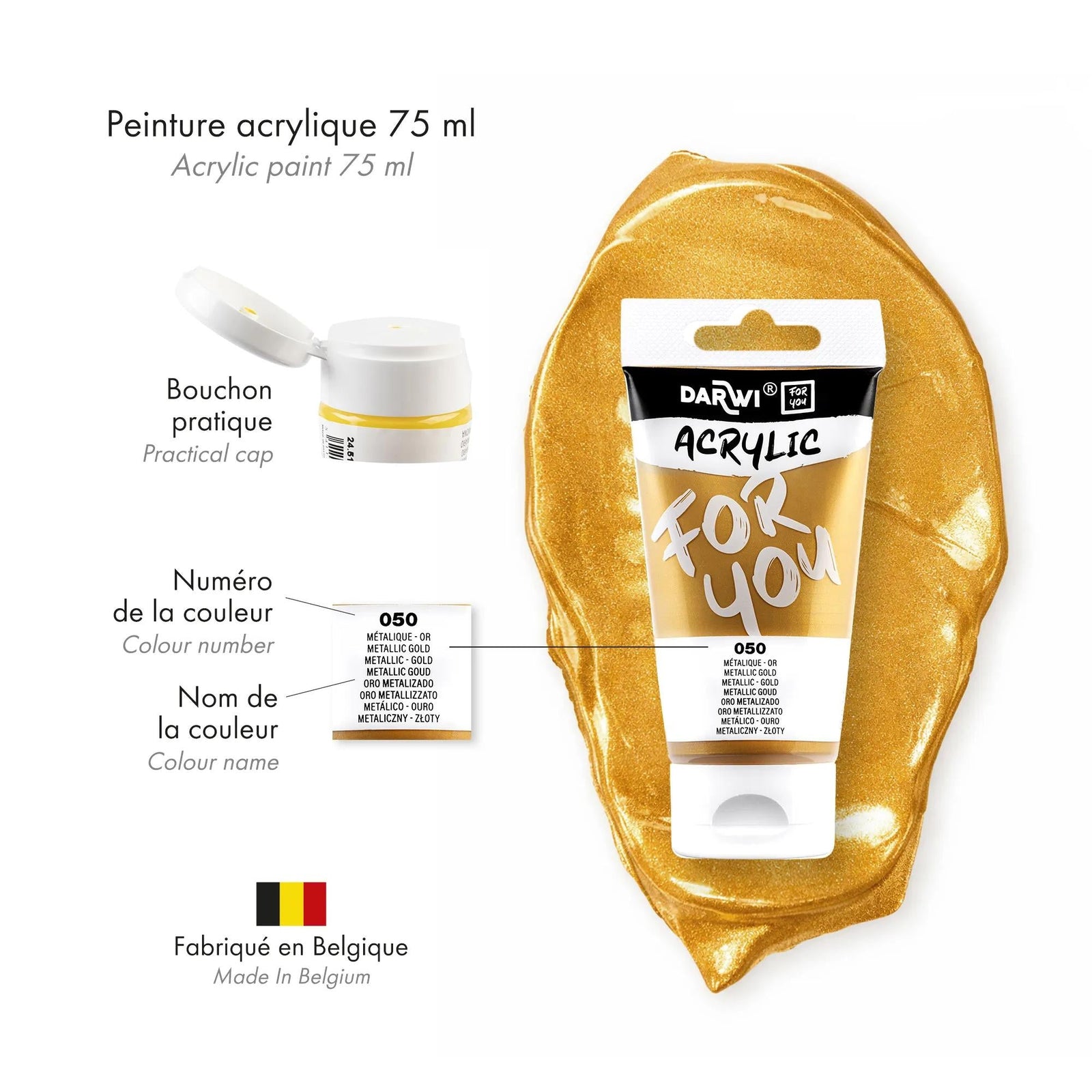 Akrylová farba DARWI Acryl 75 ml