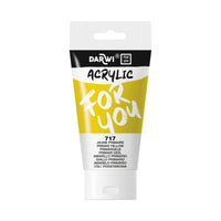Akrylová farba DARWI Acryl 75 ml – Žltá