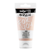 Akrylová farba DARWI Acryl 75 ml – Ružovobéžová