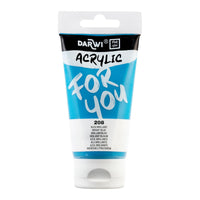Akrylová farba DARWI Acryl 75 ml – Jasnomodrá