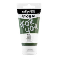 Akrylová farba DARWI Acryl 75 ml – Zelená zem
