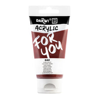 Akrylová farba DARWI Acryl 75 ml – Pálená siena