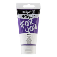 Akrylová farba DARWI Acryl 75 ml – Svetlofialová