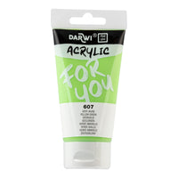 Akrylová farba DARWI Acryl 75 ml – Žltozelená