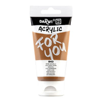 Akrylová farba DARWI Acryl 75 ml – Prírodná siena