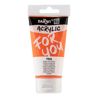 Akrylová farba DARWI Acryl 75 ml – Rumelková pyrolo