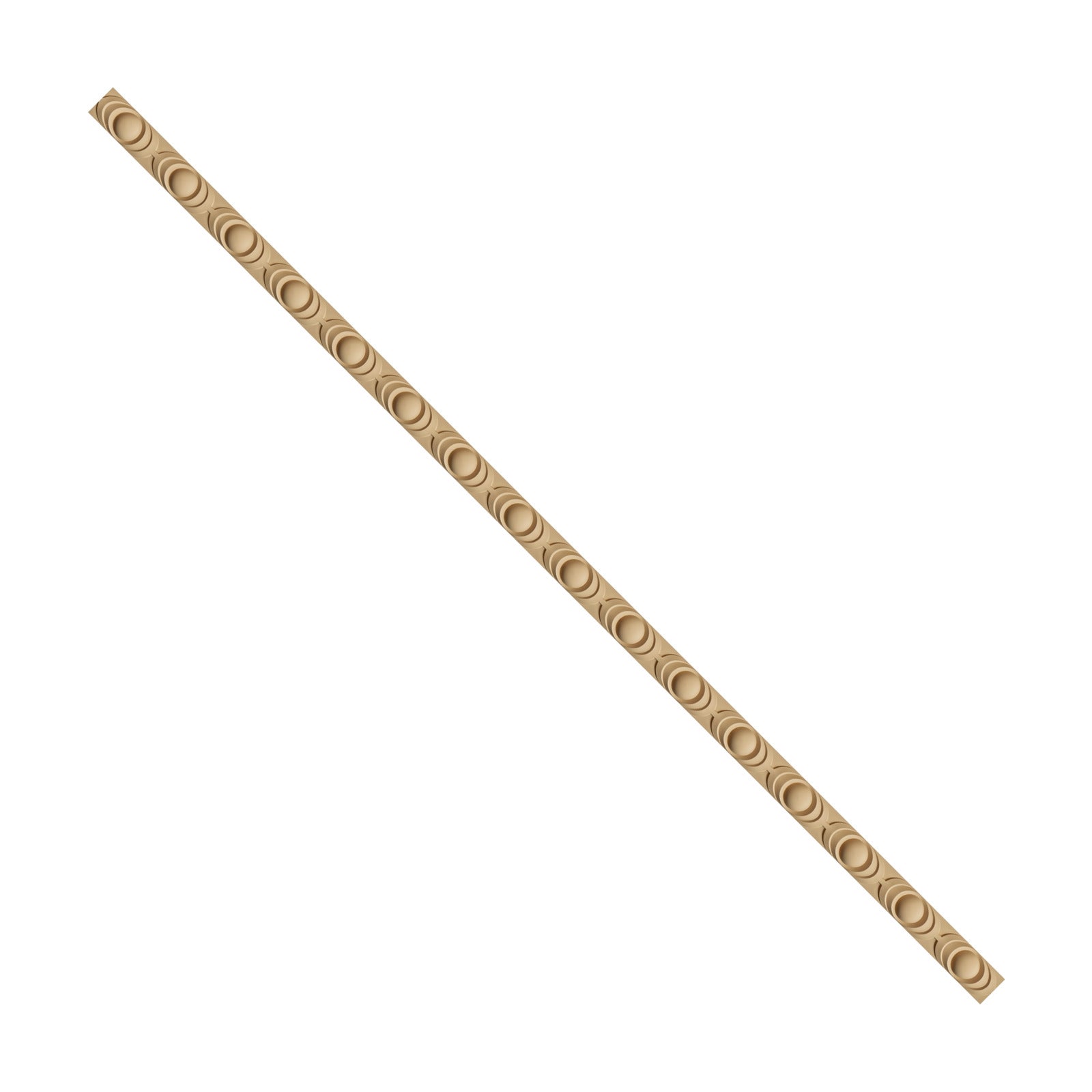 Elastic wood stripe 100 cm – bodkovaný vzor 1,9 x