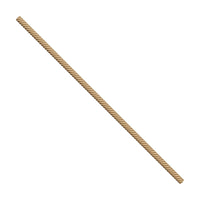 Elastic wood stripe 100 cm – MDM 0408 krútený 0,8 x