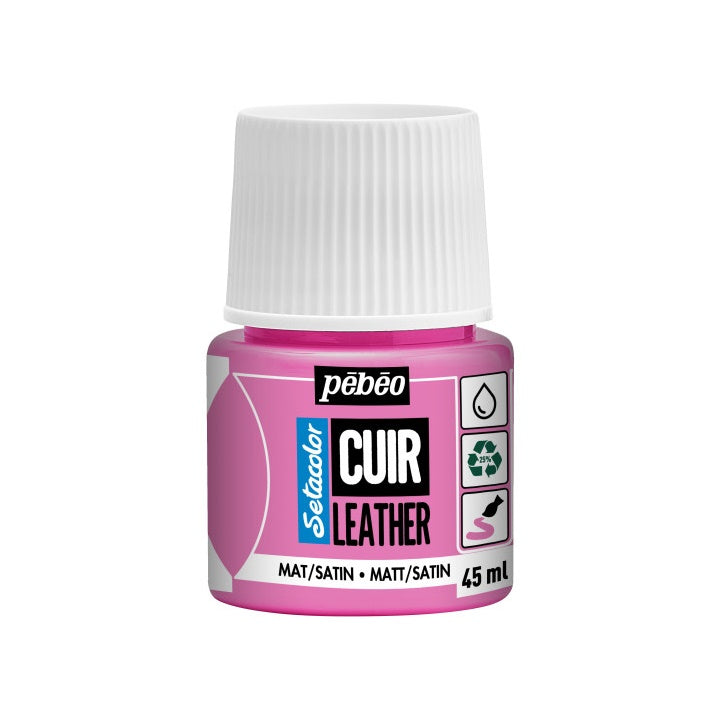 Farba na kožu Pebeo Setacolor matt/satin 45 ml  | rôzne farby — obrázok 26