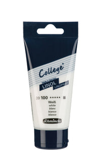 Farba na linoryt Schmincke College Linol 75 ml – 100 Biela