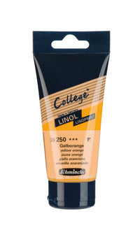 Farba na linoryt Schmincke College Linol 75 ml – 250 Žltooranžová