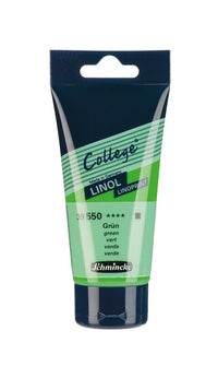 Farba na linoryt Schmincke College Linol 75 ml – 550 Zelená