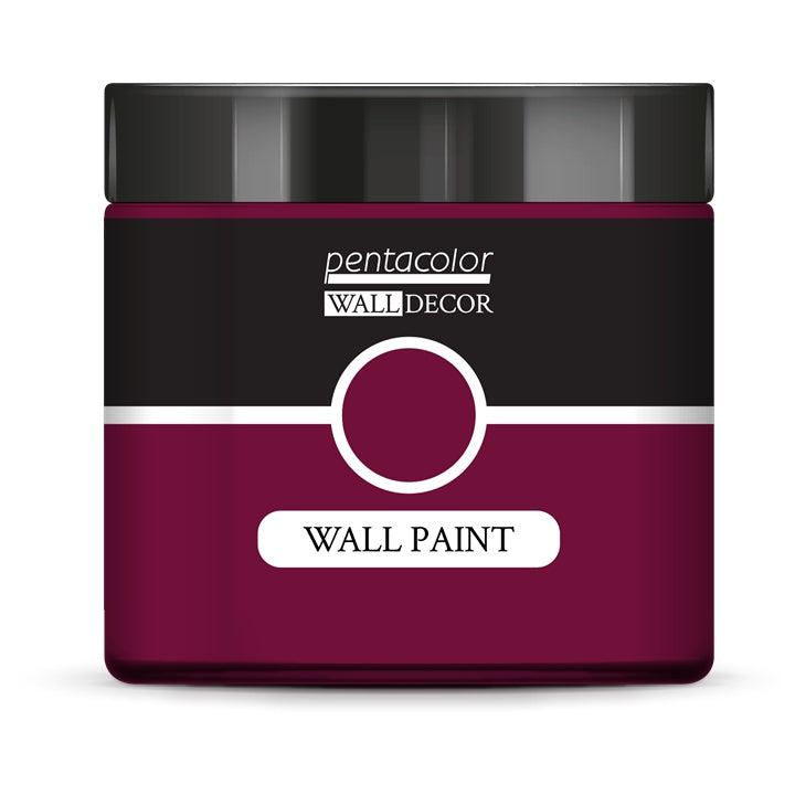 Pentart Wandfarbe 500 ml – Intensives Rot