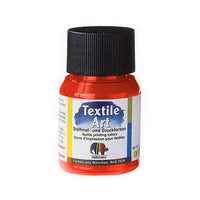 Farba na svetlý textil 59 ml – Červená