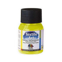 Farba na svetlý textil 59 ml – neónová žltá