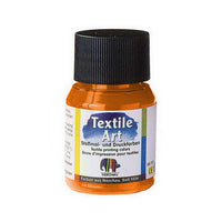 Farba na svetlý textil 59 ml – oranžová