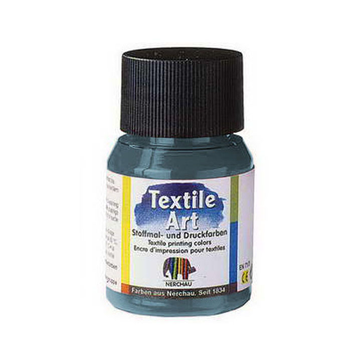 Farba na svetlý textil 59 ml – šedá