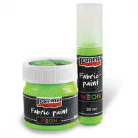 Farba na textil NEON 20 ml  | rôzne farby — obrázok 1
