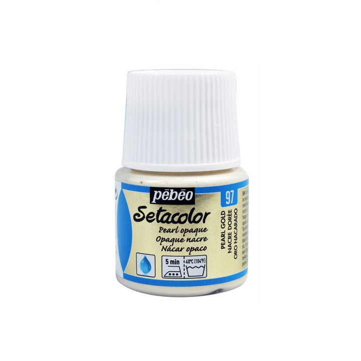 Farba na textil Pebeo Setacolor Opaque Pearl 45 ml | rôzne farby — obrázok 3
