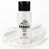 Farba na textil Phoenix 59 ml biela