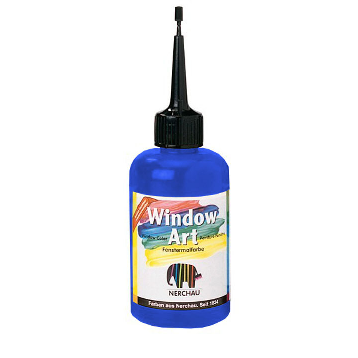 Farby na sklo Window Art 80ml – kobaltová modrá
